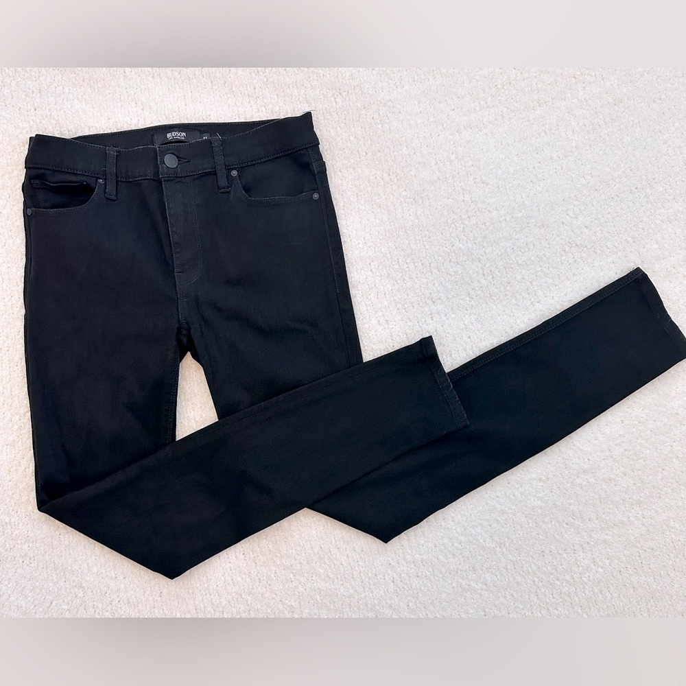 Hudson Black Skinny Jeans size 27
